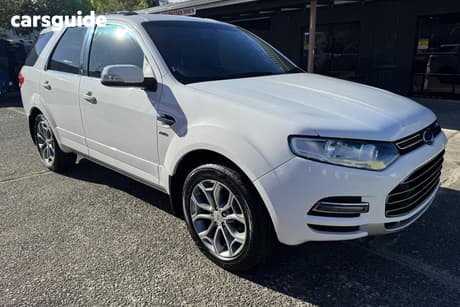 White 2012 Ford Territory Wagon Titanium (4X4)