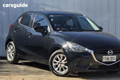 Black 2018 Mazda 2 Hatchback Maxx