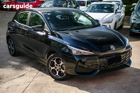 Black 2025 MG MG3 Hatchback Excite