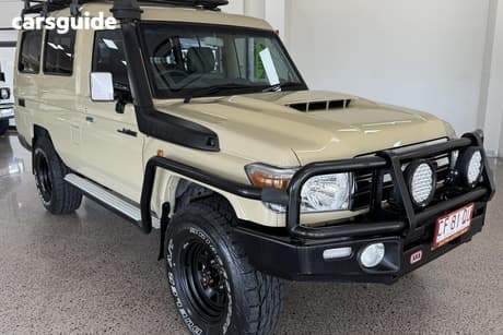 Beige 2021 Toyota Landcruiser Wagon Gxl Troop Carrier