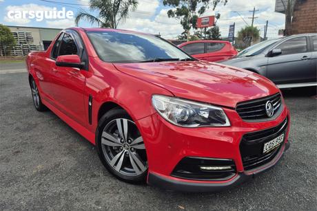 Red 2013 Holden UTE Utility Ss