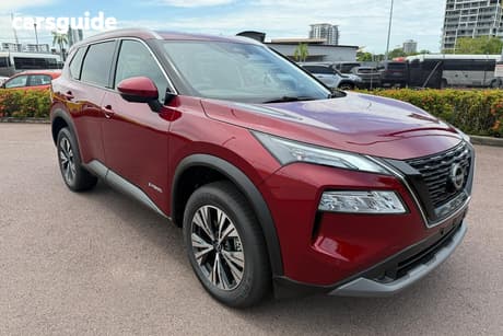 Red 2025 Nissan X-Trail Wagon St-L (4Wd) E-Power (Hybrid)