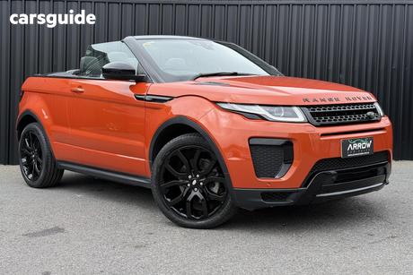 Orange 2016 Land Rover Range Rover Evoque Convertible TD4 180 SE DYNAMIC 4X4