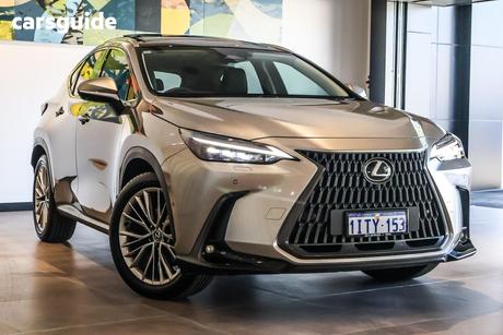 Silver 2024 Lexus NX350H Wagon Sports Luxury Hybrid Awd