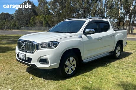 White 2019 LDV T60 Double Cab Utility Luxe (4X4)