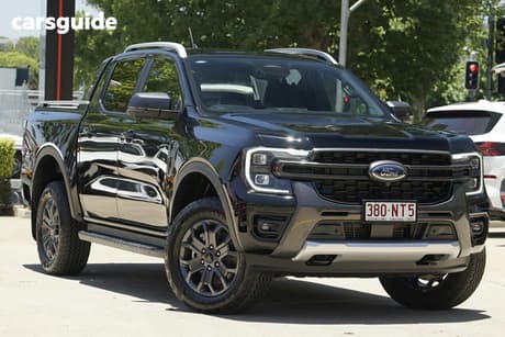 Black 2025 Ford Ranger Double Cab Pick Up Wildtrak X 2.0 (4X4)