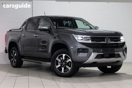 Grey 2025 Volkswagen Amarok Dual Cab Utility Style Tdi600 4Motion