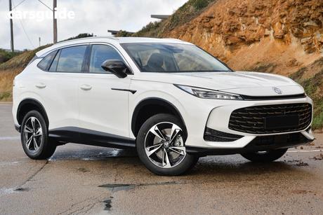 White 2025 MG HS Wagon Excite