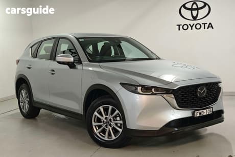 Silver 2023 Mazda CX-5 Wagon G20 Maxx (Fwd)