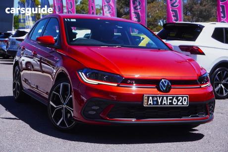 Red 2023 Volkswagen Polo Hatchback Gti