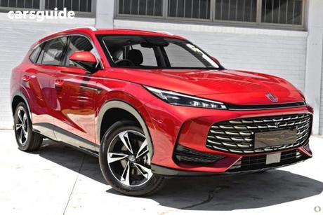 Red 2025 MG ZS Wagon Vibe Turbo