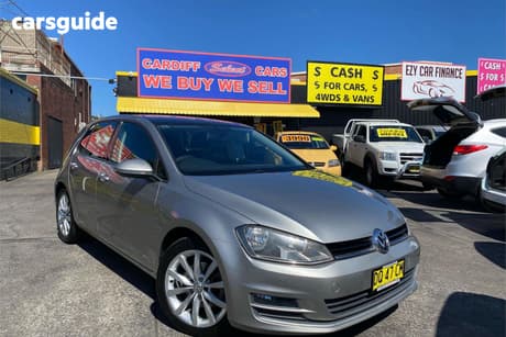 Silver 2013 Volkswagen Golf Hatchback 110 Tdi Highline