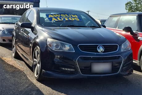 Black 2013 Holden Commodore Sedan Sv6