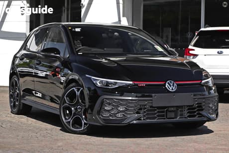 Black 2025 Volkswagen Golf Hatchback Gti