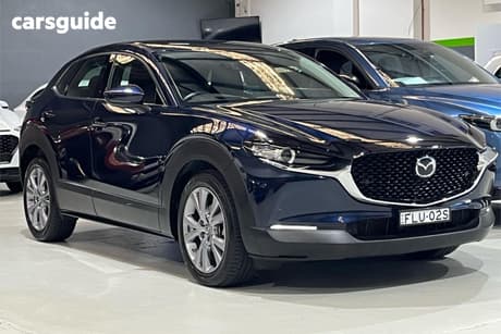 Blue 2022 Mazda CX-30 Wagon G20 Touring (Fwd)