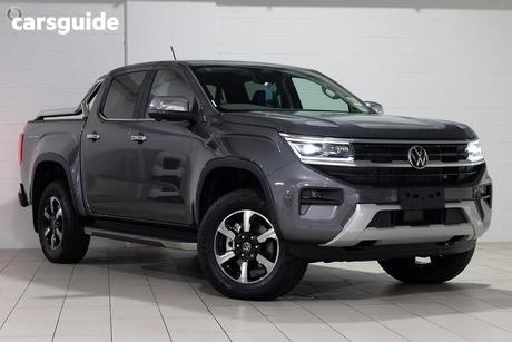 Grey 2025 Volkswagen Amarok Dual Cab Utility Style Tdi600 4Motion