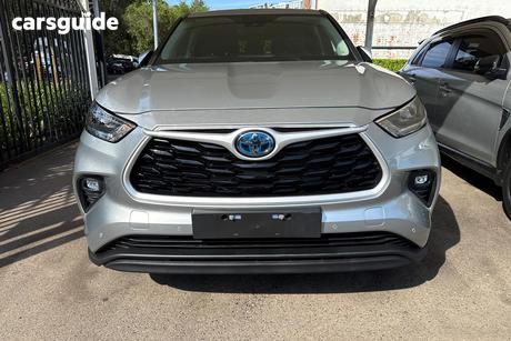 Silver 2023 Toyota Kluger Wagon Gx Hybrid Awd