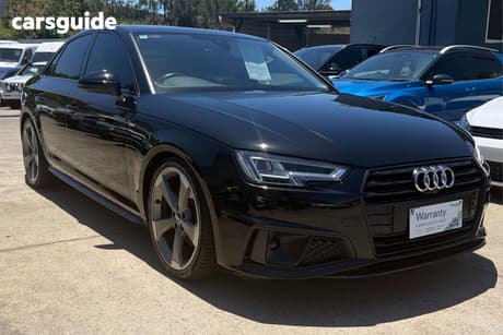 Black 2019 Audi A4 Sedan 35 Tfsi S Tronic Sport