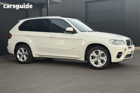 White 2012 BMW X5 Wagon Xdrive 30D