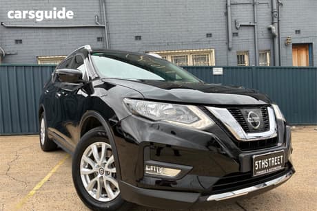 Black 2019 Nissan X-Trail Wagon St-L 7 Seat (2Wd) (5Yr)