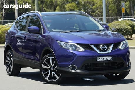 Blue 2017 Nissan Qashqai Wagon Ti (4X2)