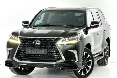 Black 2021 Lexus LX570 Wagon S