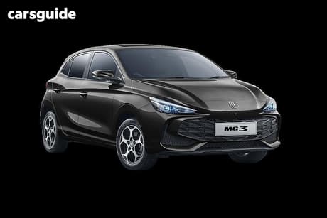 Black 2025 MG MG3 Hatchback Essence Hybrid+
