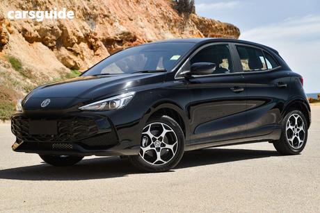Black 2025 MG MG3 Hatchback Essence