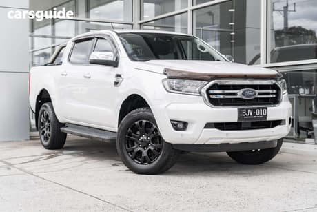 White 2020 Ford Ranger Double Cab Pick Up Xlt 2.0 (4X4)
