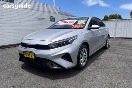 Silver 2022 Kia Cerato Sedan S