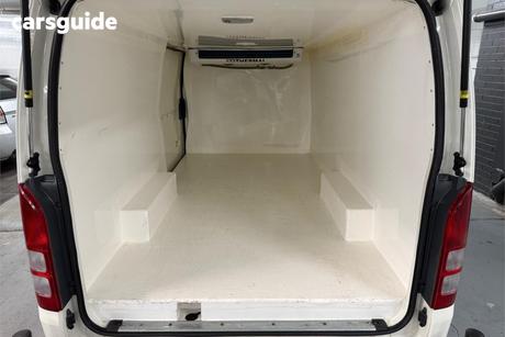 White 2018 Toyota HiAce Van Lwb