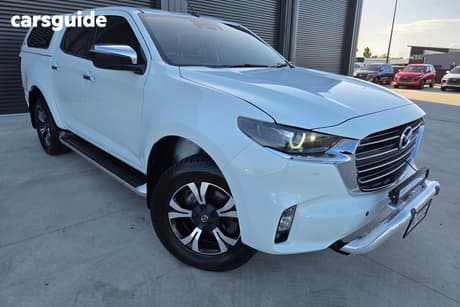 White 2021 Mazda BT-50 Dual Cab Pick-up Gt (4X4)