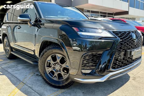 Black 2023 Lexus LX600 Wagon F Sport