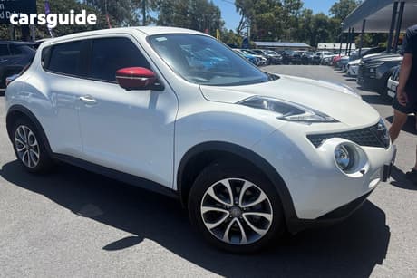 White 2018 Nissan Juke Wagon Ti-S (Awd)