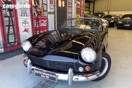Black 1964 Triumph Spitfire Coupe MK I R