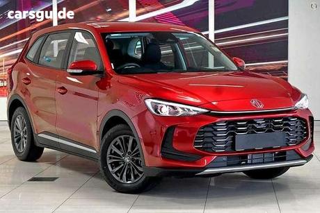 Red 2025 MG ZS Wagon Vibe Turbo