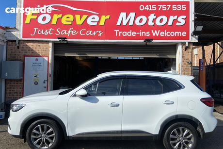 White 2020 MG HS Wagon Vibe