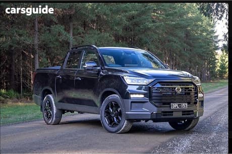Black 2025 Kgm Musso Xlv Crew Cab Pickup Ultimate