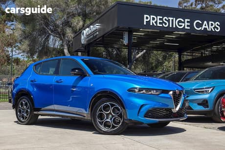 Blue 2024 Alfa Romeo Tonale Wagon Ti Mhev