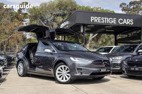 Grey 2019 Tesla Model X Wagon Standard Range