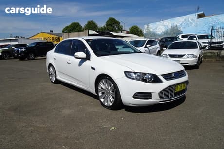 White 2014 Ford Falcon Sedan G6E Turbo