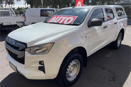 White 2021 Isuzu D-MAX Crew Cab Utility Sx (4X2)