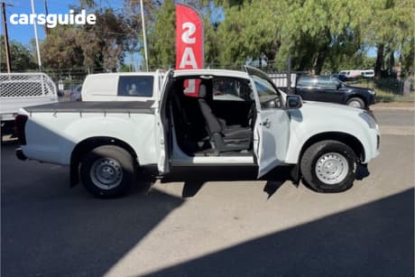 White 2018 Isuzu D-MAX Space Cab Utility Sx Hi-Ride (4X2)