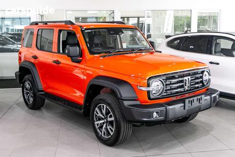 Orange 2025 GWM Tank 300 Wagon Ultra Diesel