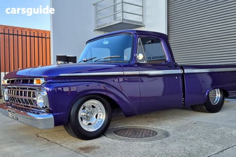 Purple 1965 Ford F100 Ute Tray R