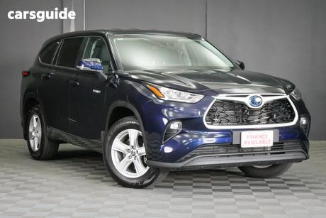 Blue 2024 Toyota Kluger Wagon Gx Hybrid Awd