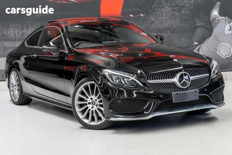 Black 2017 Mercedes-Benz C300 Coupe