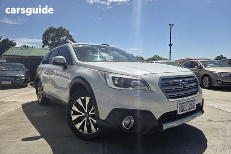 White 2016 Subaru Outback Wagon 2.5I Premium