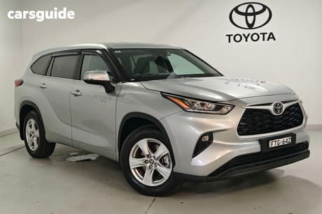 Silver 2025 Toyota Kluger Wagon Gx Hybrid Awd