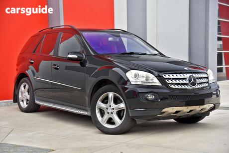 Black 2008 Mercedes-Benz ML SUV ML500 LUXURY 4X4